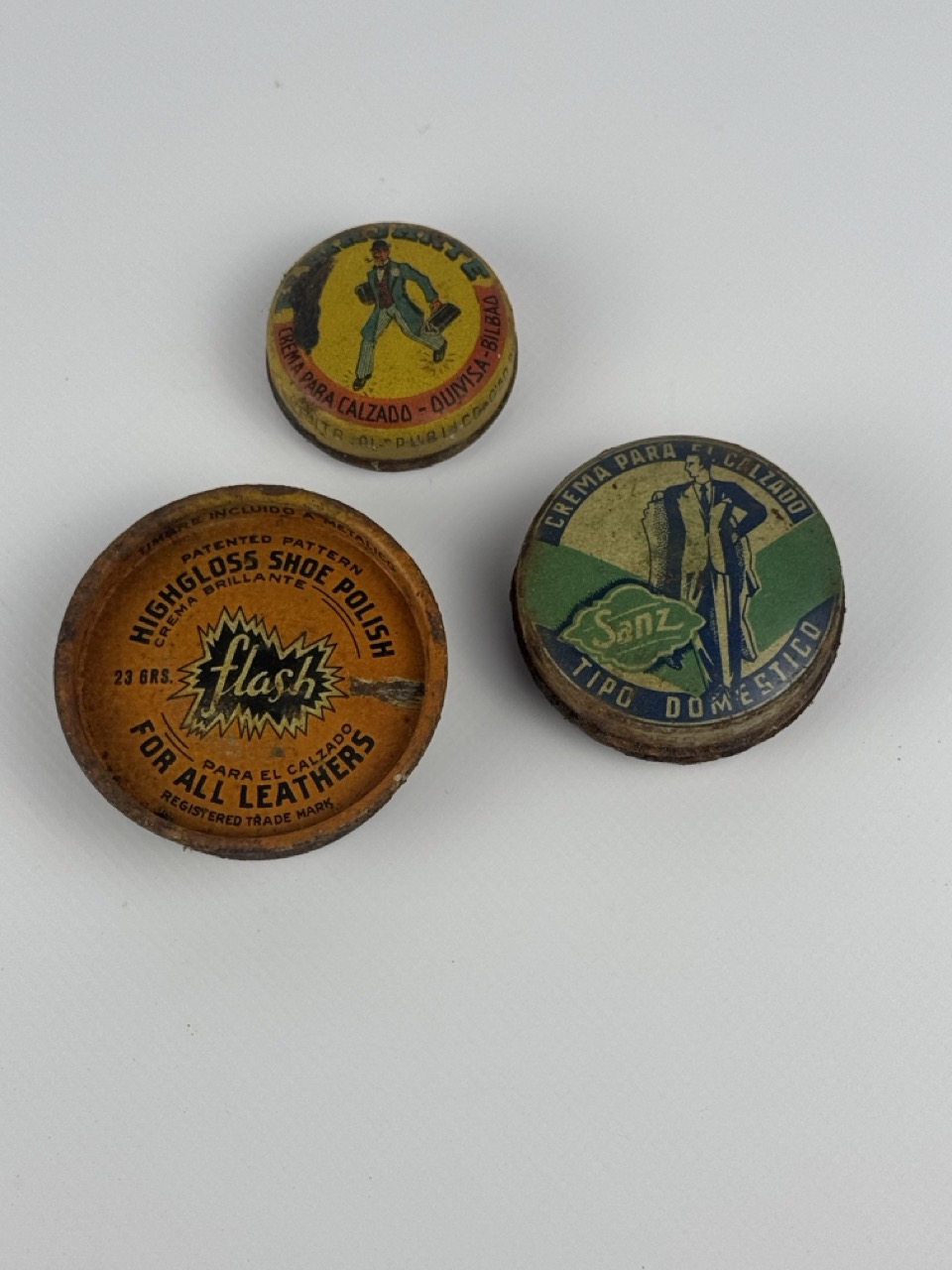 Lote latas calzado
