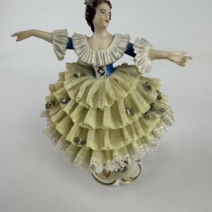 Bailarina Dresden porcelana