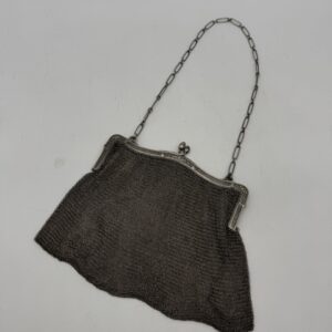 Bolso malla plata