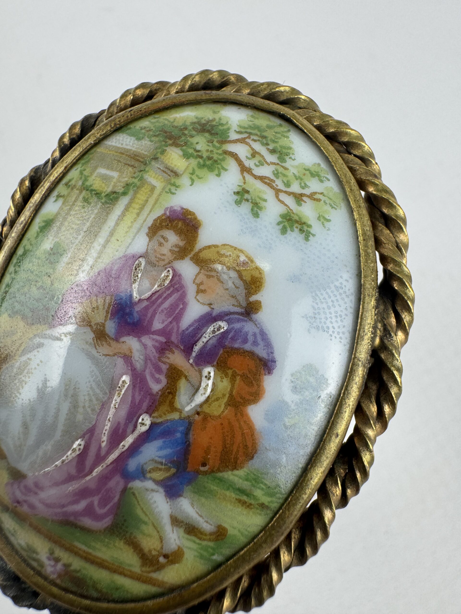 Broche Limoges - Imagen 2