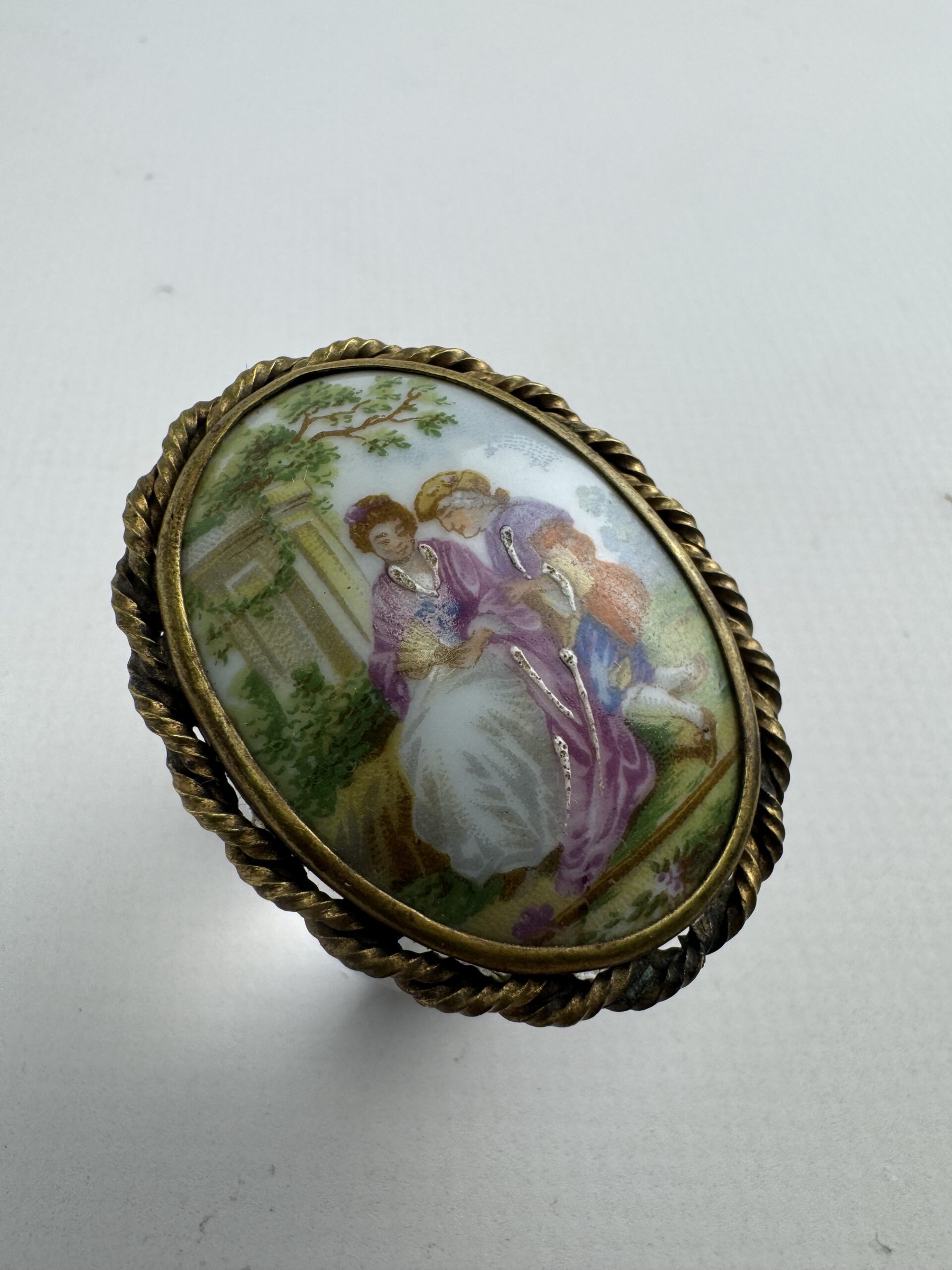 Broche Limoges - Imagen 3