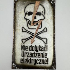 Placa esmaltada