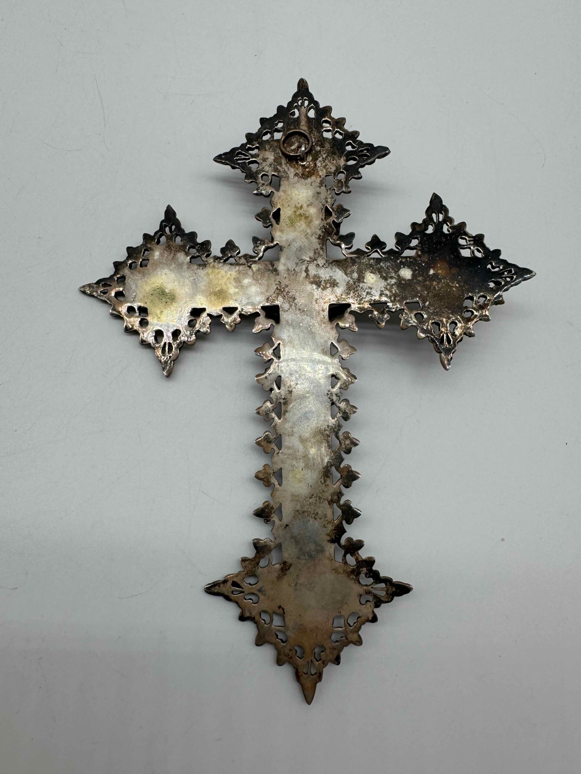 Crucifijo plata - Imagen 2