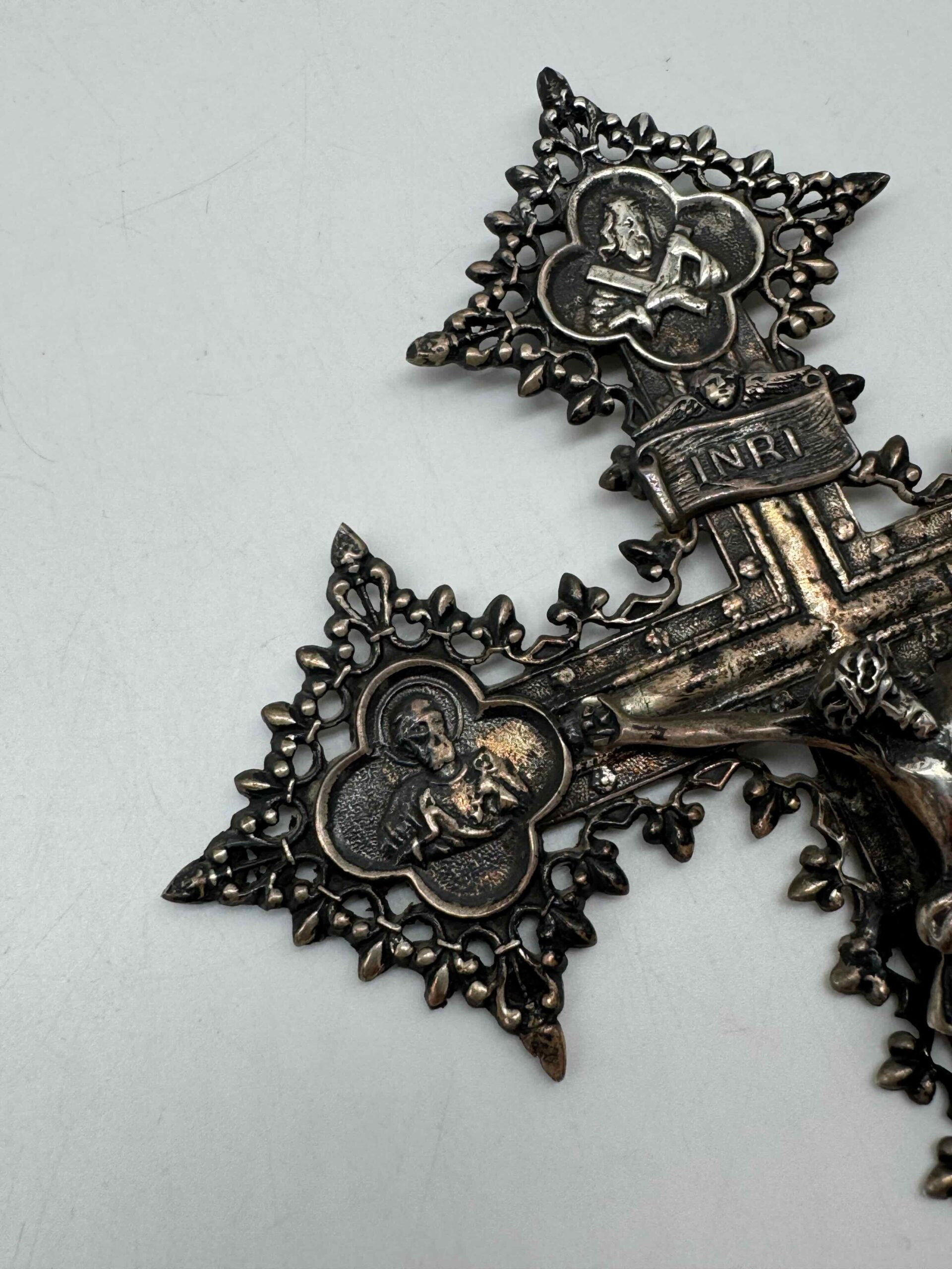 Crucifijo plata - Imagen 5