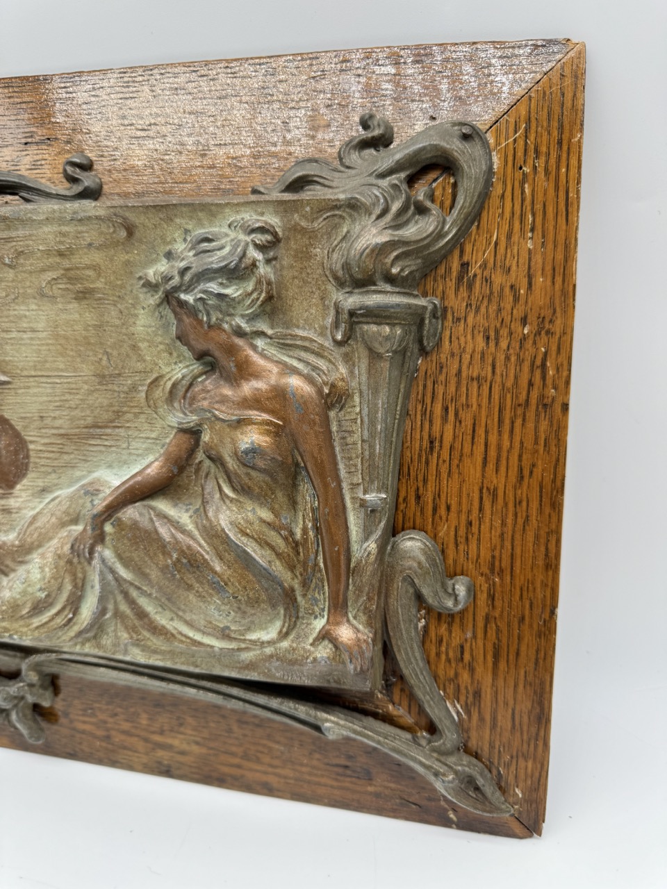 Placa modernista Art Nouveau - Imagen 2