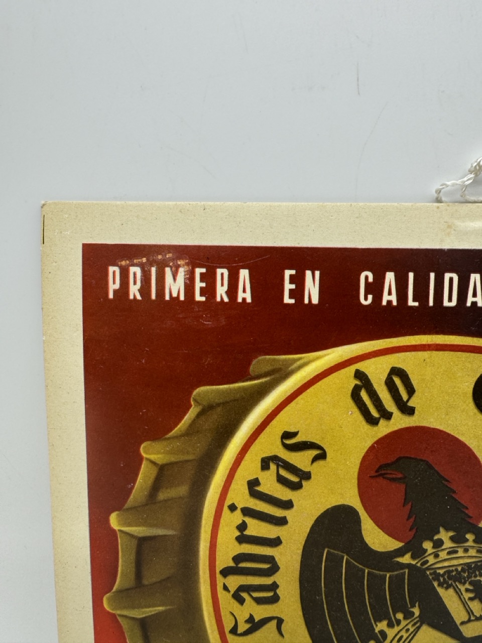 Cartel Cervezas El Aguila - Imagen 3
