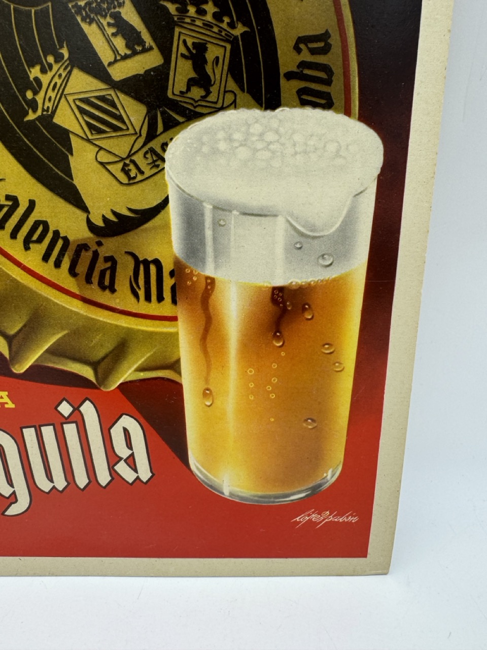 Cartel Cervezas El Aguila - Imagen 5