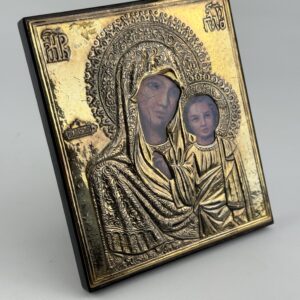 Icono ruso en plata