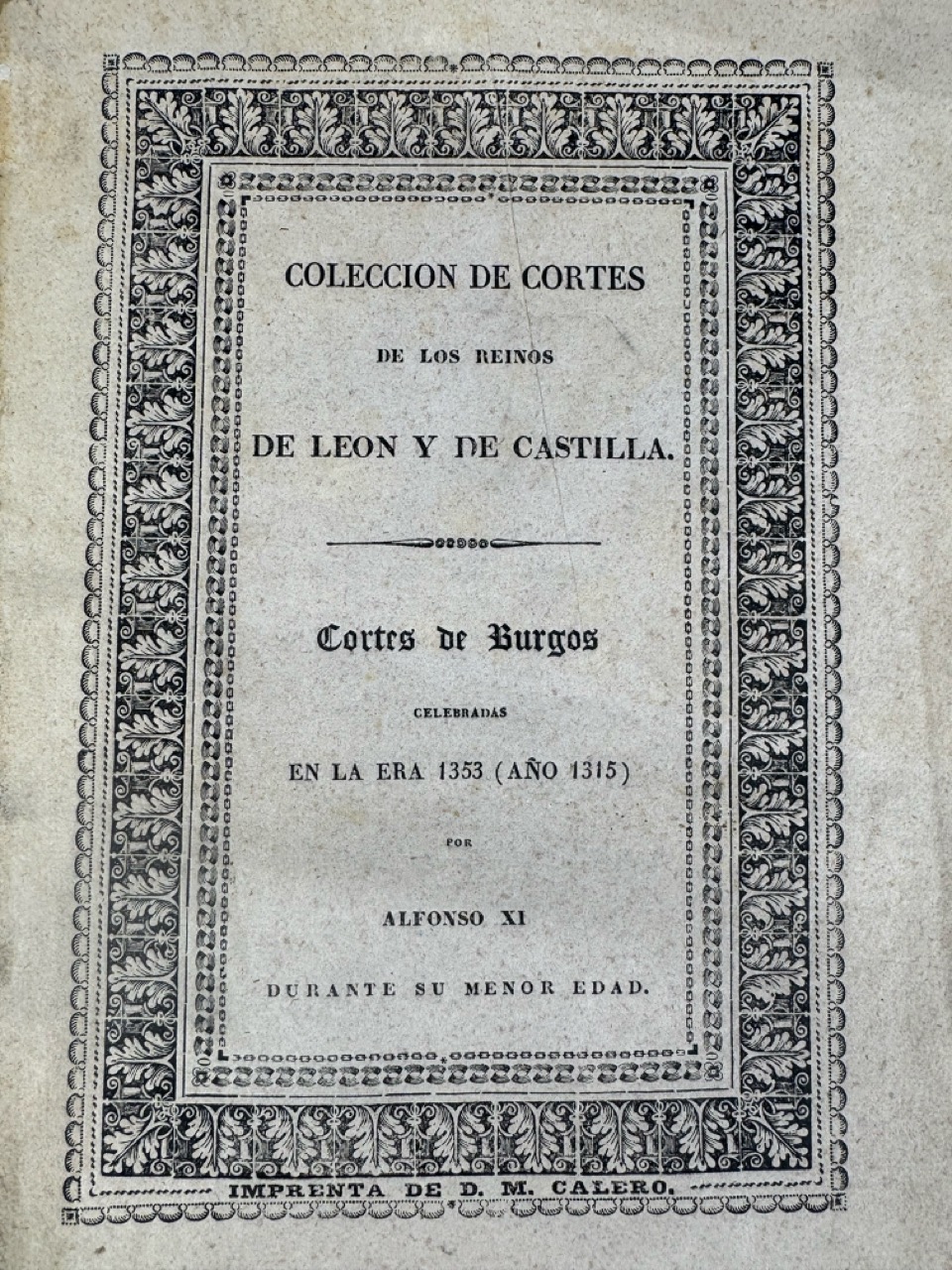 Libro Cortes de Burgos - Imagen 2