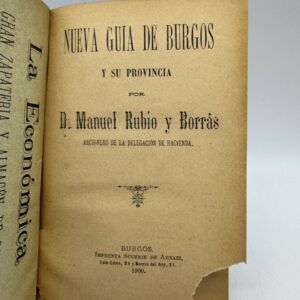 Nueva guía de Burgos y su provincia