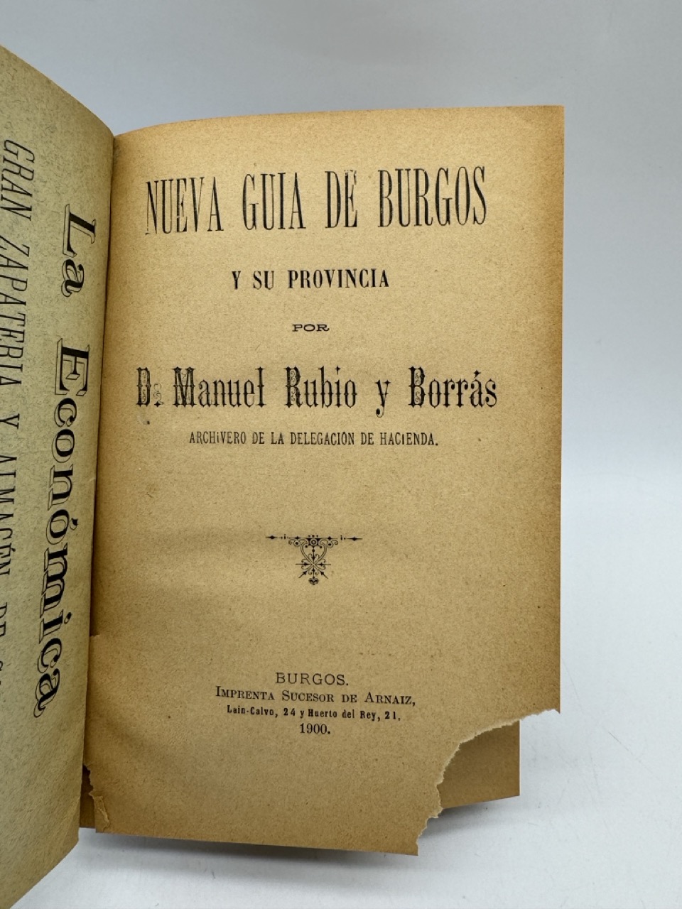 Nueva guía de Burgos y su provincia