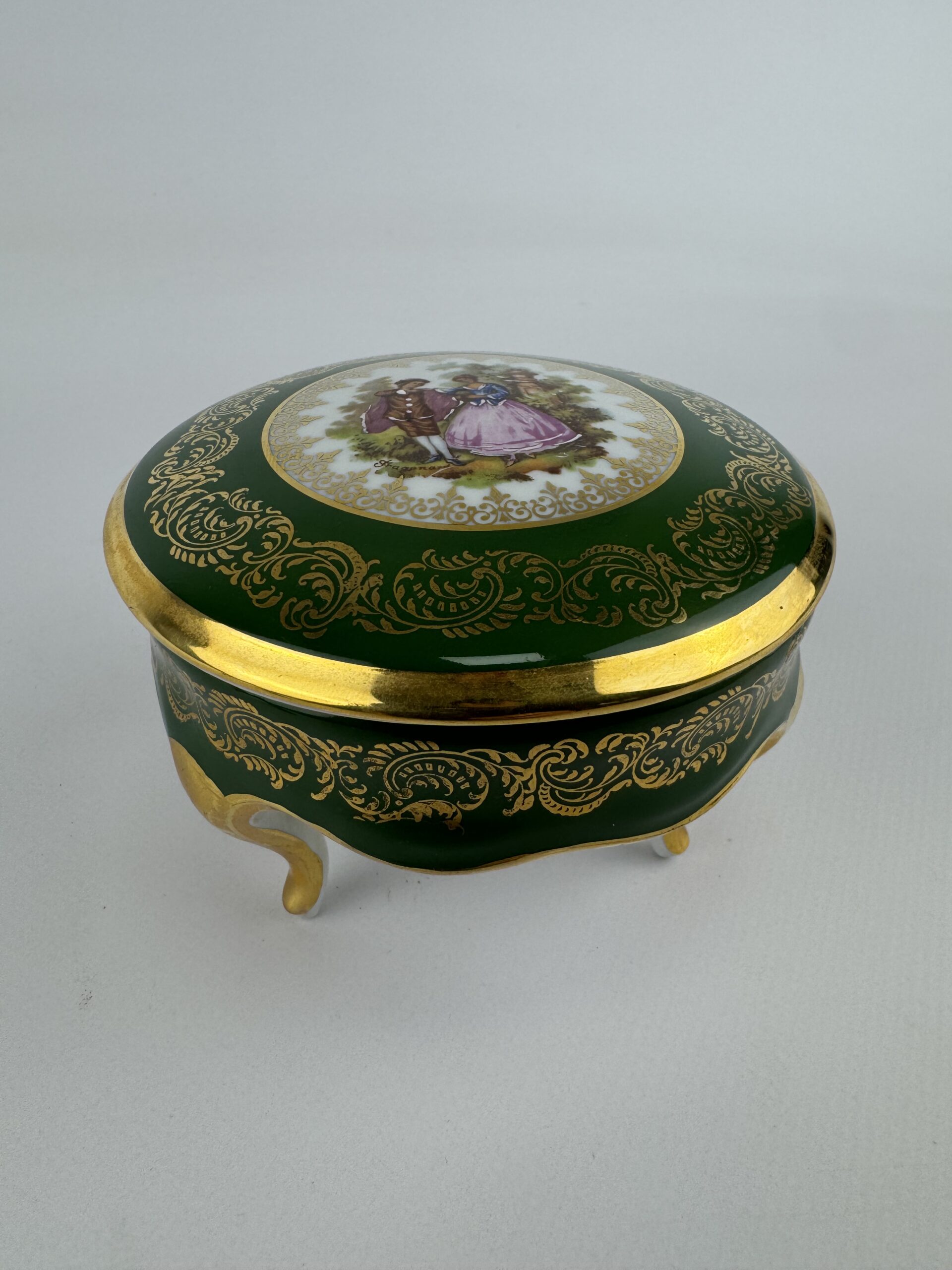 Caja porcelana Limoges