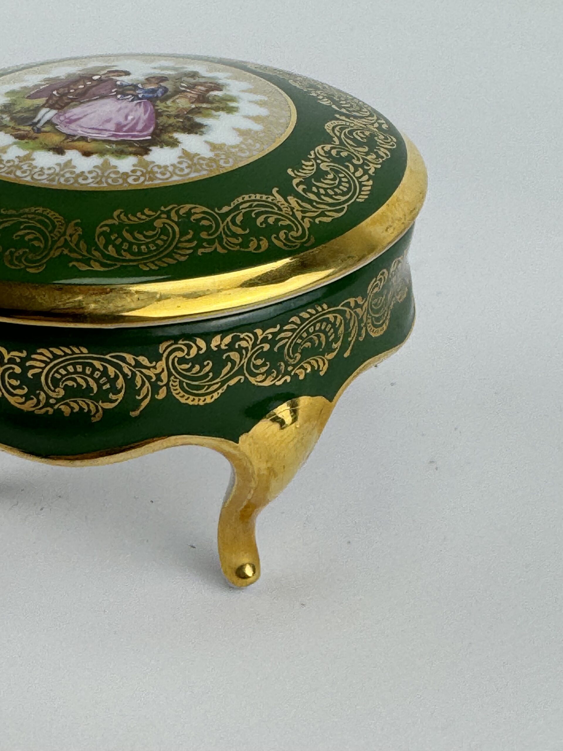 Caja porcelana Limoges - Imagen 4