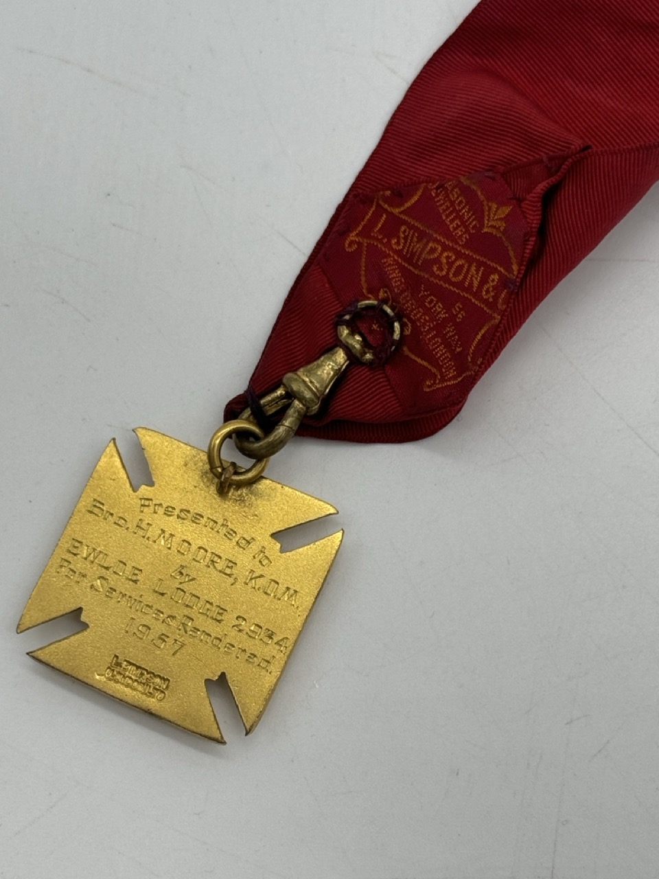 Medalla Masónica - Imagen 4