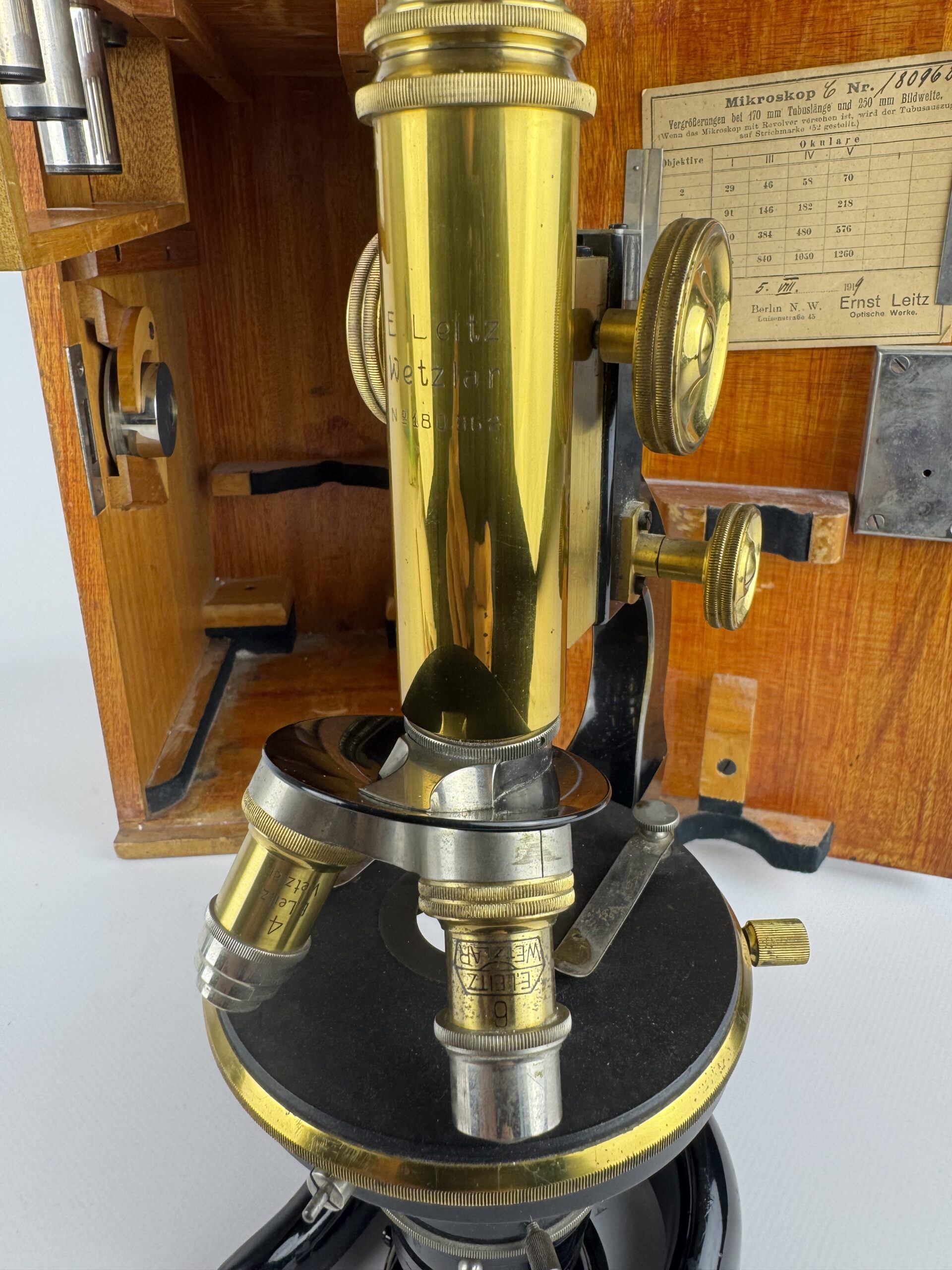 Microscopio Ernst Leitz - Imagen 6