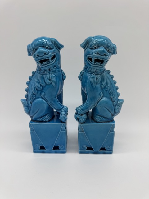 Perros foo "M" porcelana