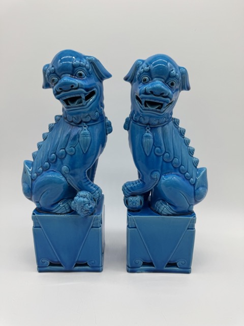 Perros foo "XL" porcelana