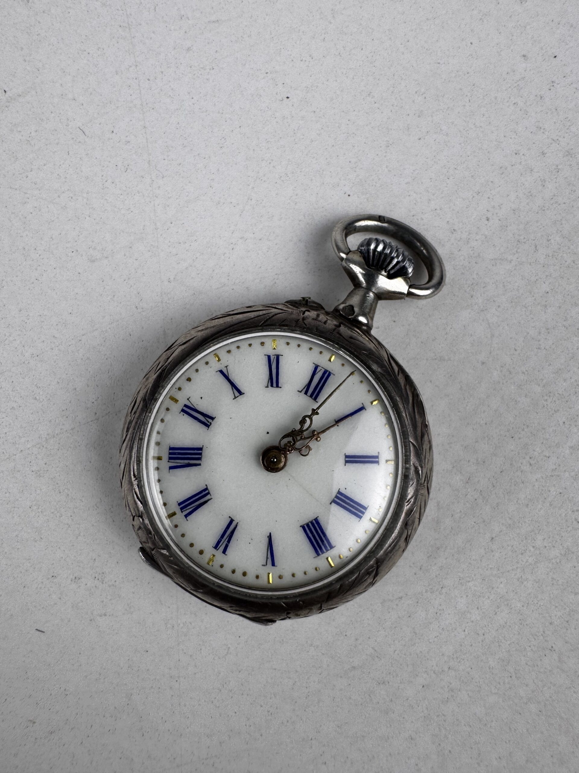 Reloj Bolsillo Plata