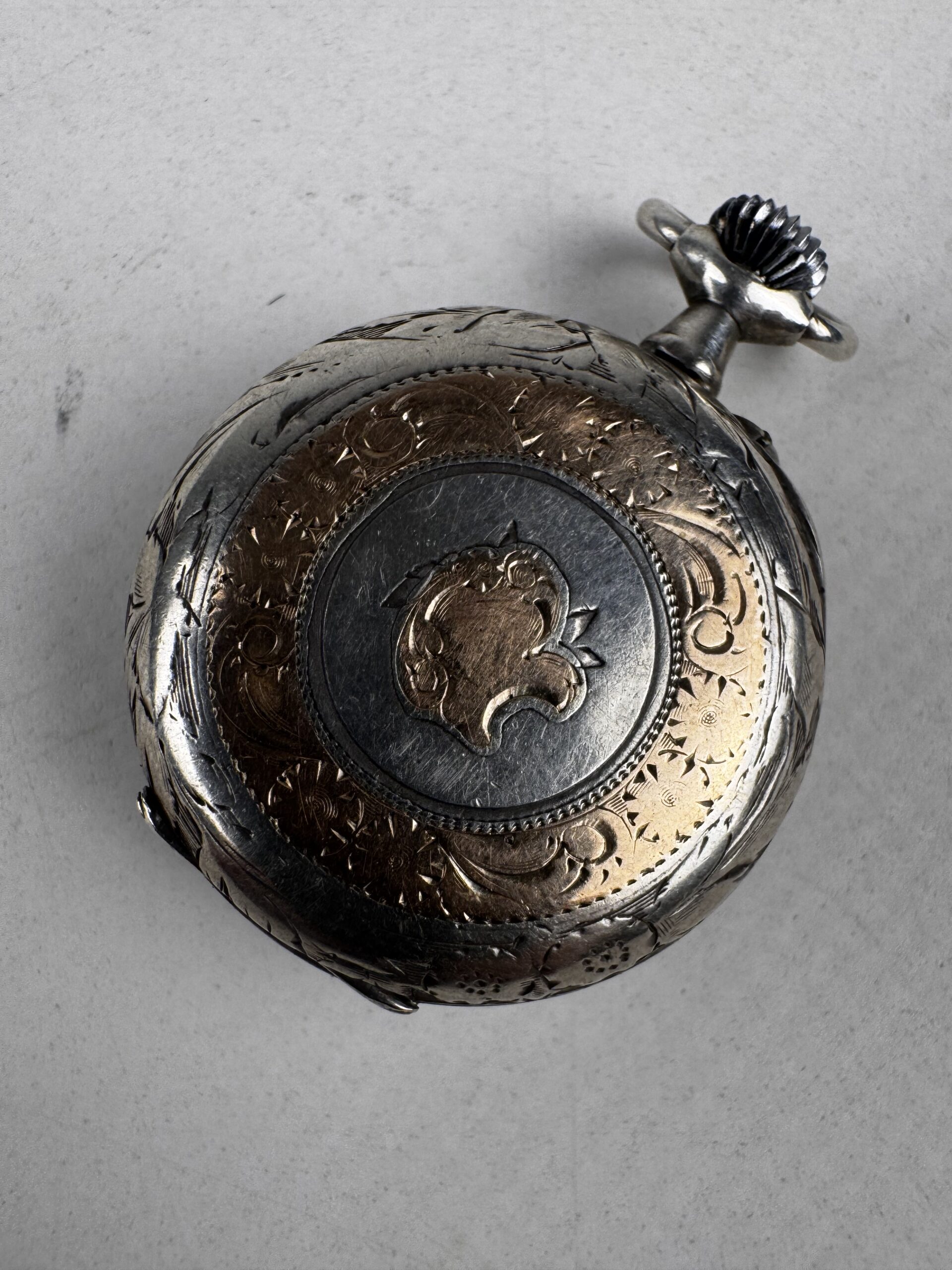 Reloj Bolsillo Plata - Imagen 2