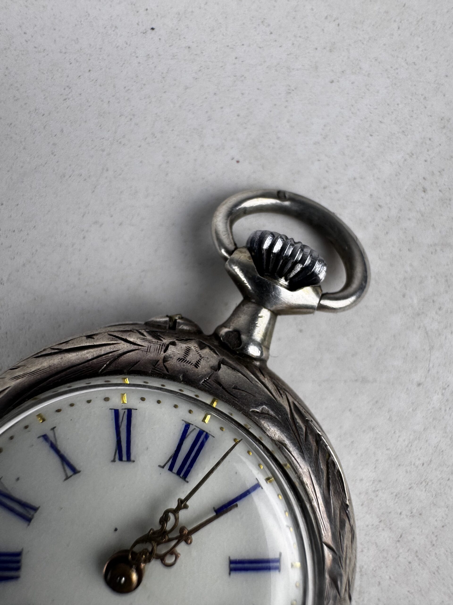Reloj Bolsillo Plata - Imagen 3