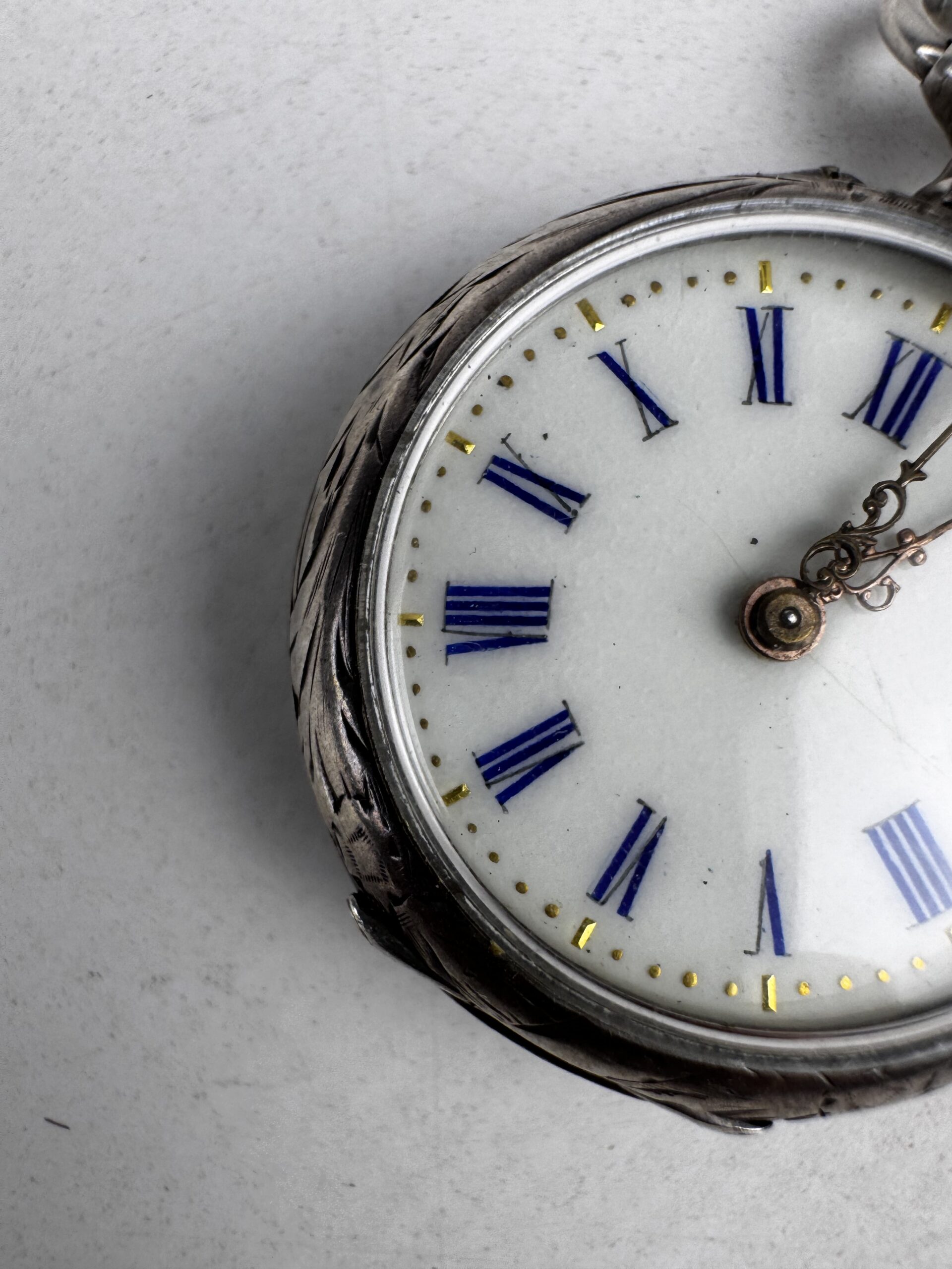 Reloj Bolsillo Plata - Imagen 4