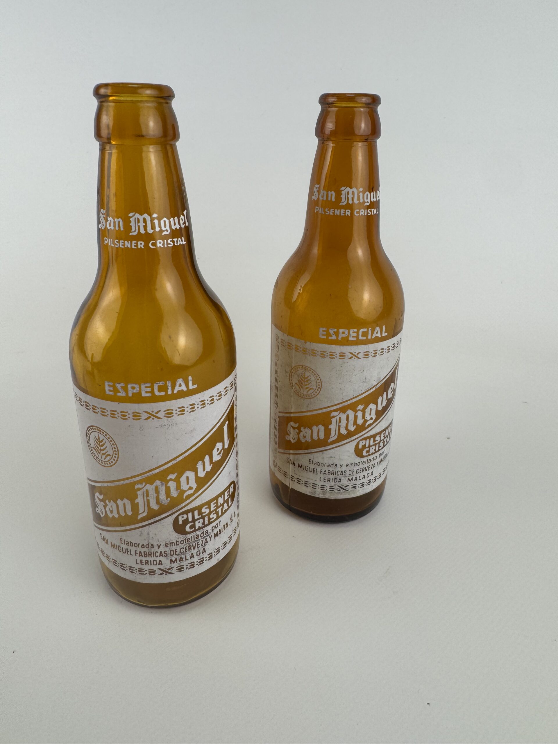 Botellas cerveza San Miguel