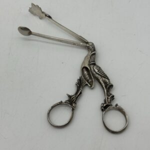 Pinza plata de ley garza