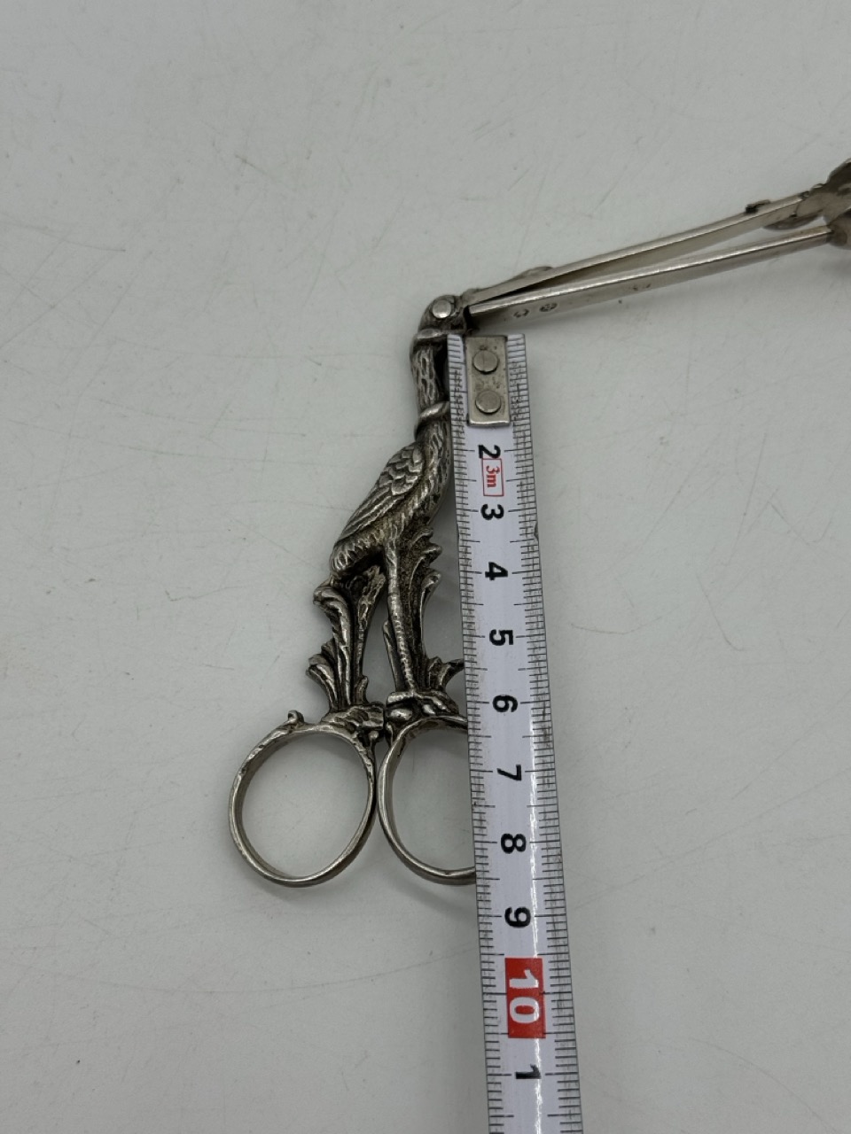 Pinza plata de ley garza - Imagen 7